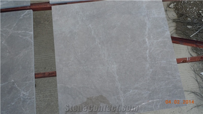 Milano Grey Dark Marble Slabs & Tiles, China Grey Marble