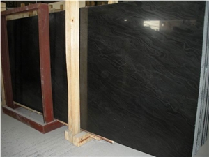 Rosewood Grain Black Wood Marble Slabs, Black Wood Vein Marble Slabs & Tiles