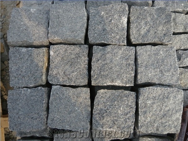 G654 Granite Cobble Stone,Grey Granite Cobble Stone