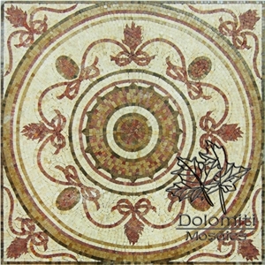 Marble Mosaic Rug Sf0085 Medallion