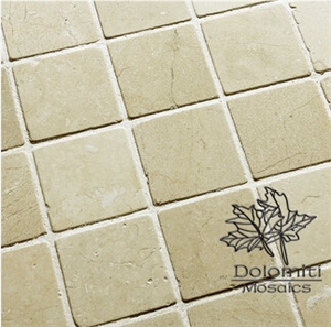 Marfil Polished Marble Mosaics Tiles,Mosaic Bathroom Tiles