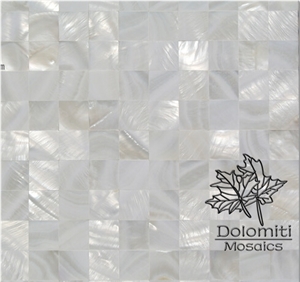 Mother Of Pearl White Pearl Mosaic Tile