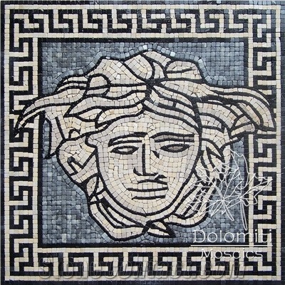 Stone Carpet Marble Mosaic Rug Art Tile Floor Sf 127 Medallion