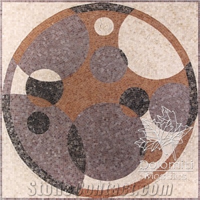 Stone Carpet Marble Mosaic Rug Art Tile Floor Sf118 Medallion
