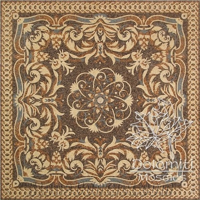 Stone Carpet Marble Mosaic Rug Art Tile Floor Sf138 Medallion