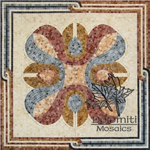 Stone Carpet Marble Mosaic Rug Art Tile Floor Sf162 Medallion