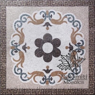 Stone Carpet Marble Mosaic Rug Art Tile Floor Sf169 Medallion