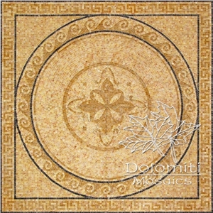 Stone Carpet Marble Mosaic Rug Art Tile Floor Sf176 Medallion