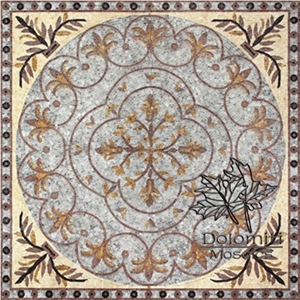 Stone Mosaic Carpet Sf003-2 Medallion