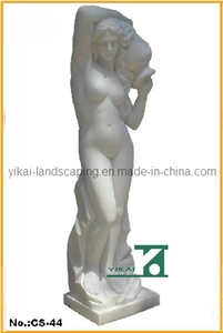 Granite Carving Head Status,Character Figure Statues, White Granite Sculpture