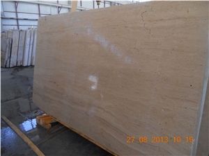 Travertine Slabs, Turkey Brown Travertine