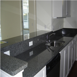 G654 Black Granite Kitchen Countertop