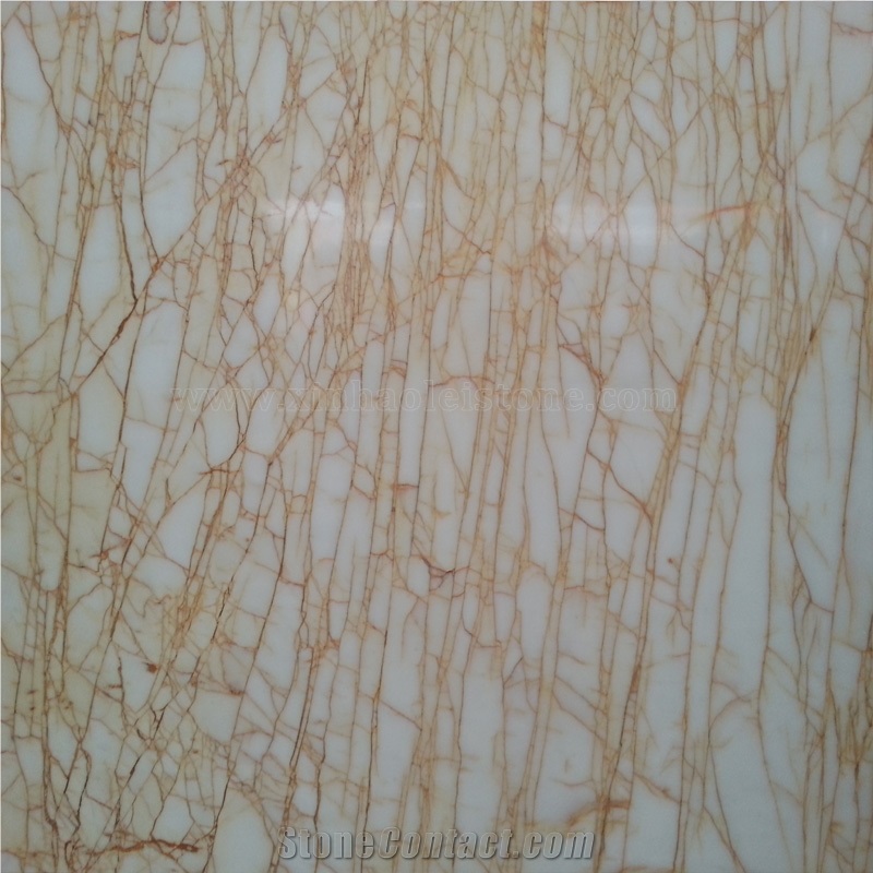 Golden Spider Marble Slab, Greece Beige Marble