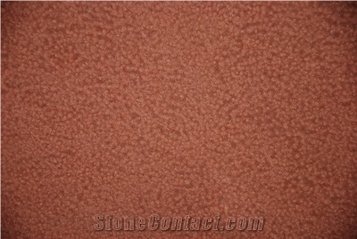 Red Sandstone Bush Hammered Tile, China Red Sandstone
