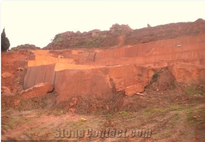 Red Sandstone Quarry, Red Sandstone Block
