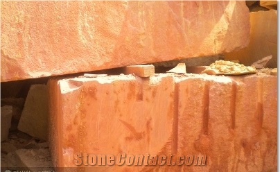 Sichuan Red Sandstone Block, China Red Sandstone