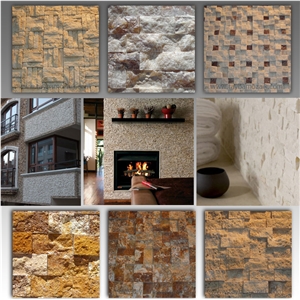 Travertine Tile, Cultured Stone