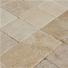 Tumbled Beige Travertine Tiles, Turkey Beige Travertine