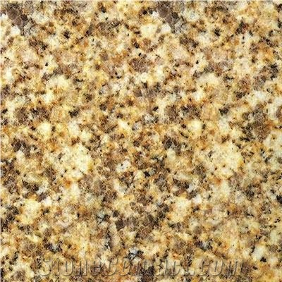 Cheap G350 Yellow Rusty Granite ( Own Quarry) Slabs & Tiles, China Yellow Granite