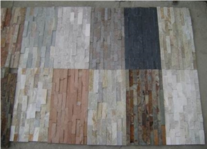 Different Color Slate Culture Stone for Wall Cladding ( 100% Nature )