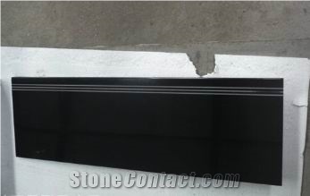 Shanxi Black Granite Slabs & Tiles, China Black Granite