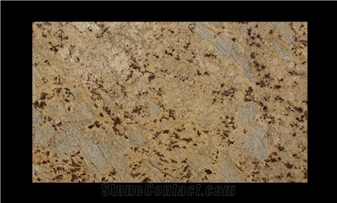 Labareda Golden Granite Slabs, Brazil Yellow Granite