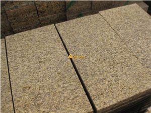 China Yellow Tiger Skin Granite Slabs & Tiles