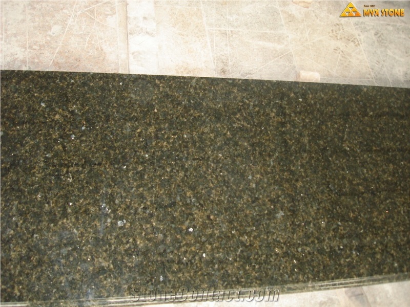 Ubatuba Granite, Green Granite Slab