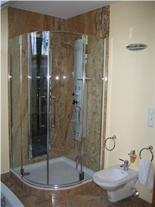 Madura Gold Granite Bathroom Design
