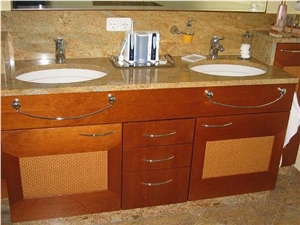 Madura Gold Granite Bathroom Top