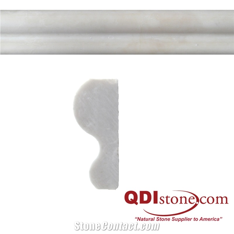 Crema Marfil Marble Honed Ogee Moulding