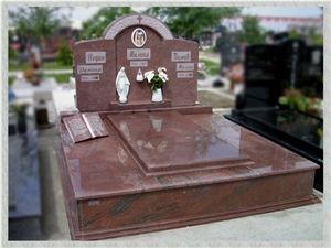 New Imperial Red Granite Monument