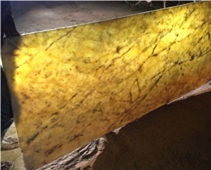 Indian Lime Onyx Marble Slabs & Tiles, India Yellow Onyx