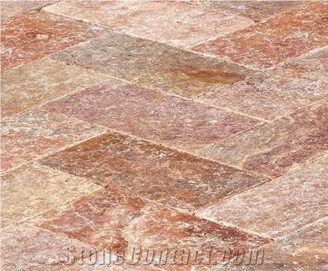Slivenec Marble Sawn Cut Paving Tiles