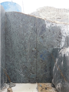 Labradorite Blue Granite Block, Madagascar Blue Granite