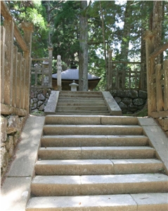 Stairs with Kaleshjani Limestone