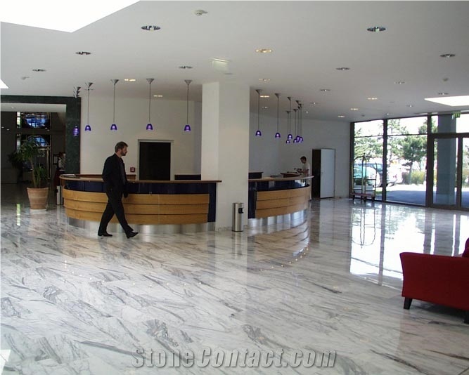 Volakas White Marble Floor Tiles Greece From Austria Volakas White Marble Floor Tiles Greece