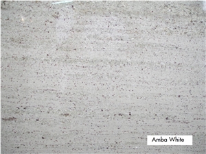 Amba White Granite Slabs, India White Granite Polished Flooring Tiles, Wall Covering Tiles