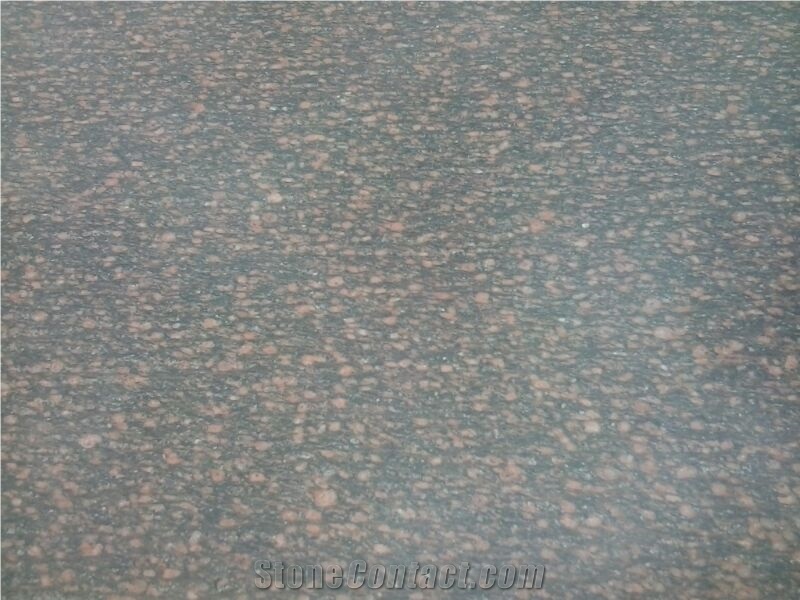 Cats Eye Brown Granite Slabs & Tiles, India Red Granite Flooring Tiles, Wall Covering Tiles