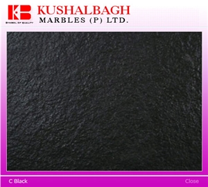 C Black Limestone, India Black Limestone Tiles