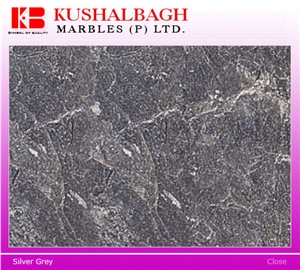 Silver Grey Slate Tiles, India Grey Slate