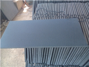 Hn Bluestone-B Slabs & Tiles, China Black Blue Stone