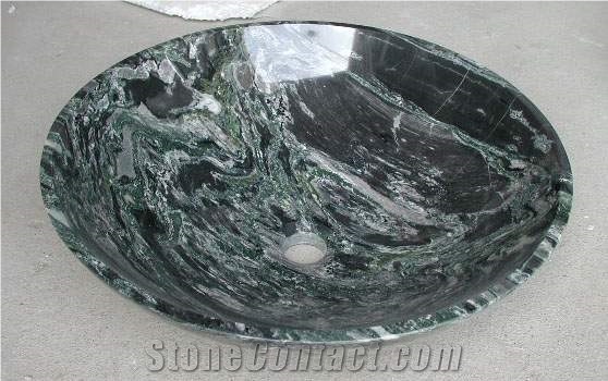 Granite Sinks,Green Granite Sink,Seawave Green Granite Sink