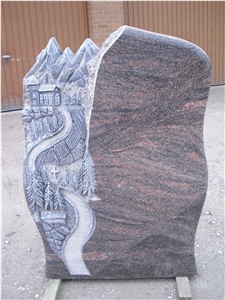 Granite Tombstone & Granite Monument & Granite Headstone, Red Granite Monuments