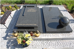 Granite Tombstone & Granite Monument & Headstone, Blue Granite Monuments