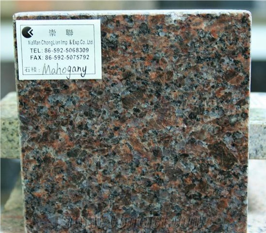 Red Granite,Dakota Mahogany Granite