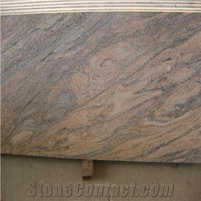 Indian Juparana Granite Slab, India Brown Granite