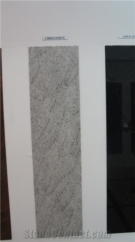 Chida White Granite Slabs, Tiles