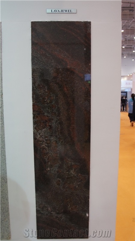 Lava Jewel Granite Tiles Slab India Red Granite Stonecontact Com