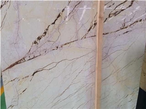 Sophia Golden Marble Polishing Slabs, Own Factory